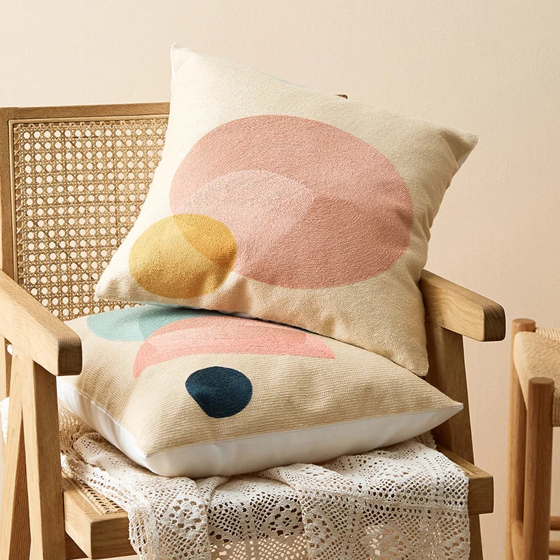 DecorBites™ Geometric Cushion Cover for Home Decor