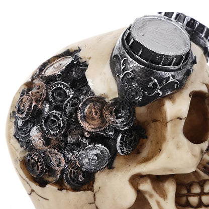 DecorBites™ Animal Skull Head Punk Mechanical Desktop Decoration for Bar Atmosphere