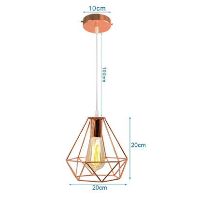 ™ Industrial Pendant Lights E27 LED Hanging Lamp Modern Loft Lighting for Home