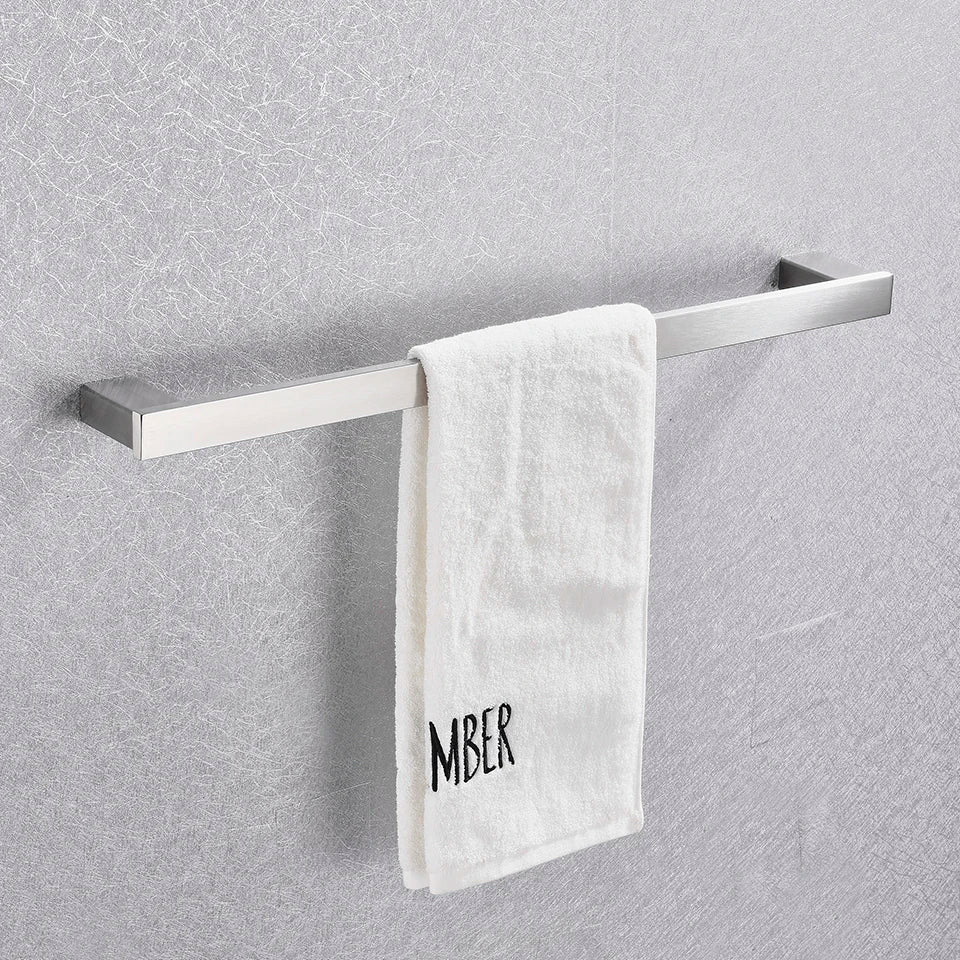 DecorBites™ 6-Piece Brushed Nickel Bathroom Accessories Set