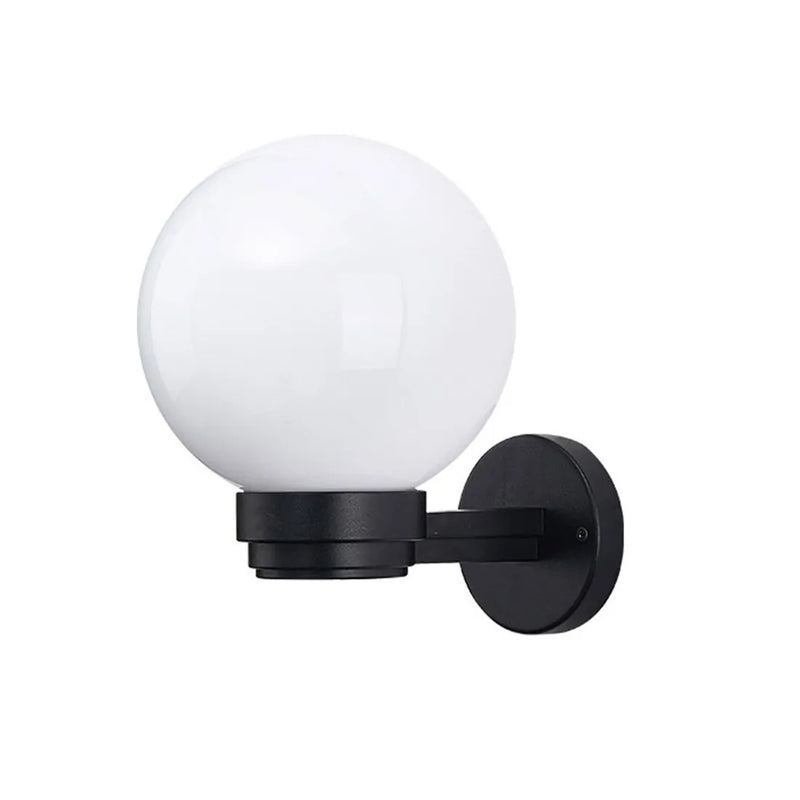 DecorBites™ Globe Shade Wall Lantern for Entryway Porch Patio, E27 Base Socket