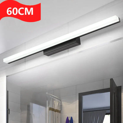 DecorBites™ LED Mirror Light: 40CM-60CM AC85-265V 14W Vanity Wall Lamp, Bedroom Study Decoration