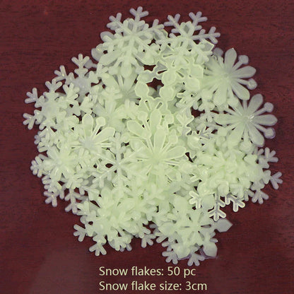 3D Stars Glow Dark Wall Stickers by DecorBites™ – Luminous Fluorescent Home Decor