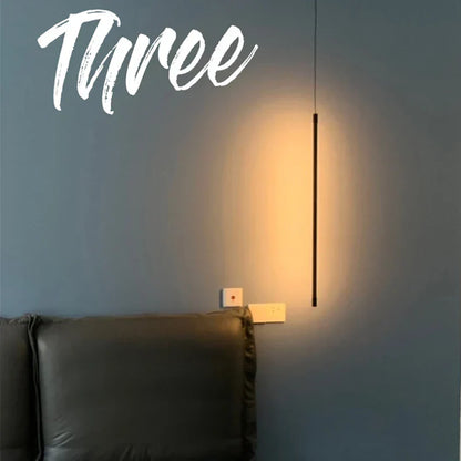 DecorBites™ LED Long Line Chandelier for Living Room and Bedroom