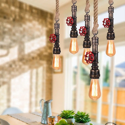 ™ Industrial Retro Loft Pendant Light Water Pipe Ceiling Lamp