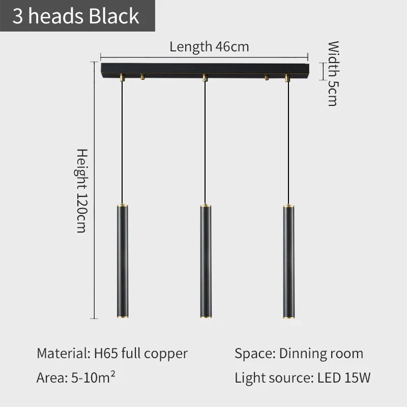 DecorBites™ Copper Bedroom Chandelier & Modern Bar Spot Light Wall Sconce Set