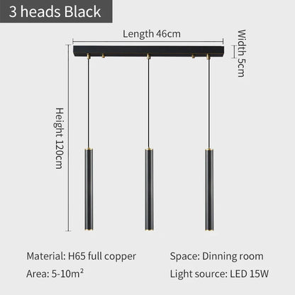 DecorBites™ Copper Bedroom Chandelier & Modern Bar Spot Light Wall Sconce Set