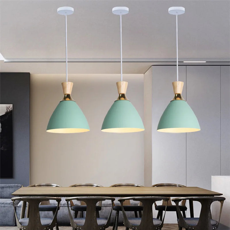 ™ LED Chandelier: Nordic E27 Pendant Light for Home Decor, Restaurant, Bar, Bedroom