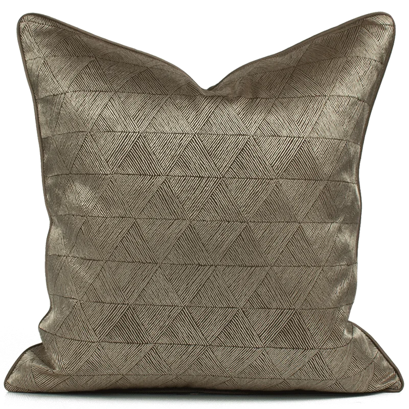 DecorBites™ Asian Landscape Painting Jacquard Square Pillow Cover 45x45cm