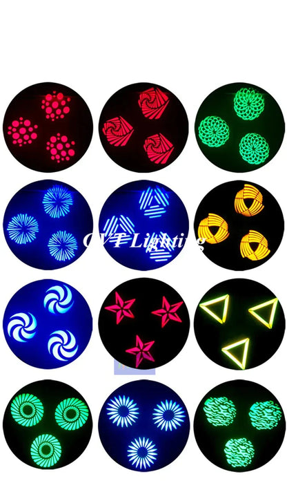 DecorBites™ 90W LED Spot Moving Head Light - High Brightness DJ Gobo Moving Head