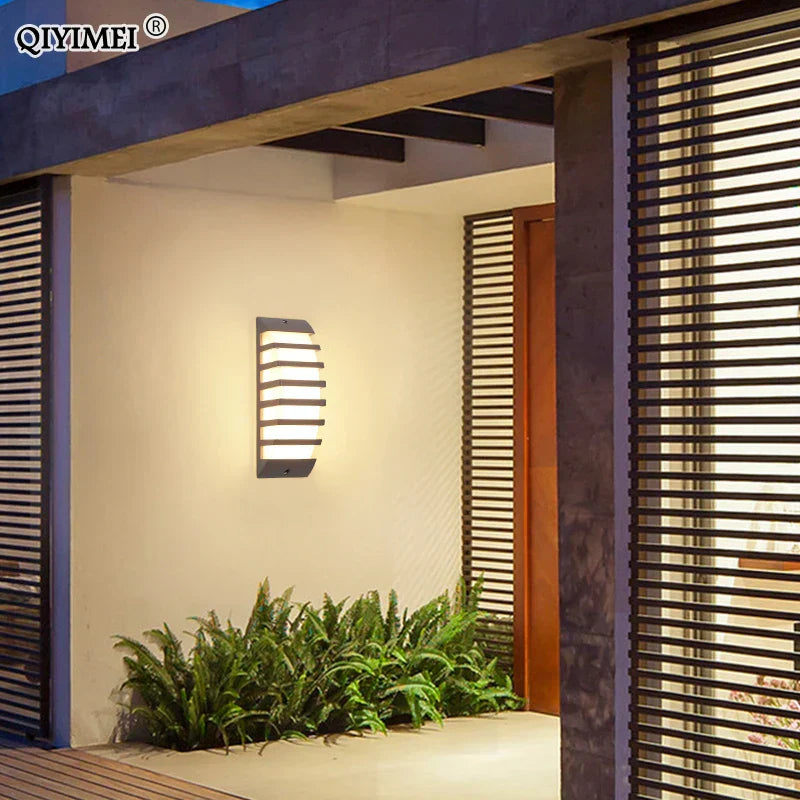 DecorBites™ LED Outdoor Wall Sconce Light for Courtyard Patio Garden Front Door