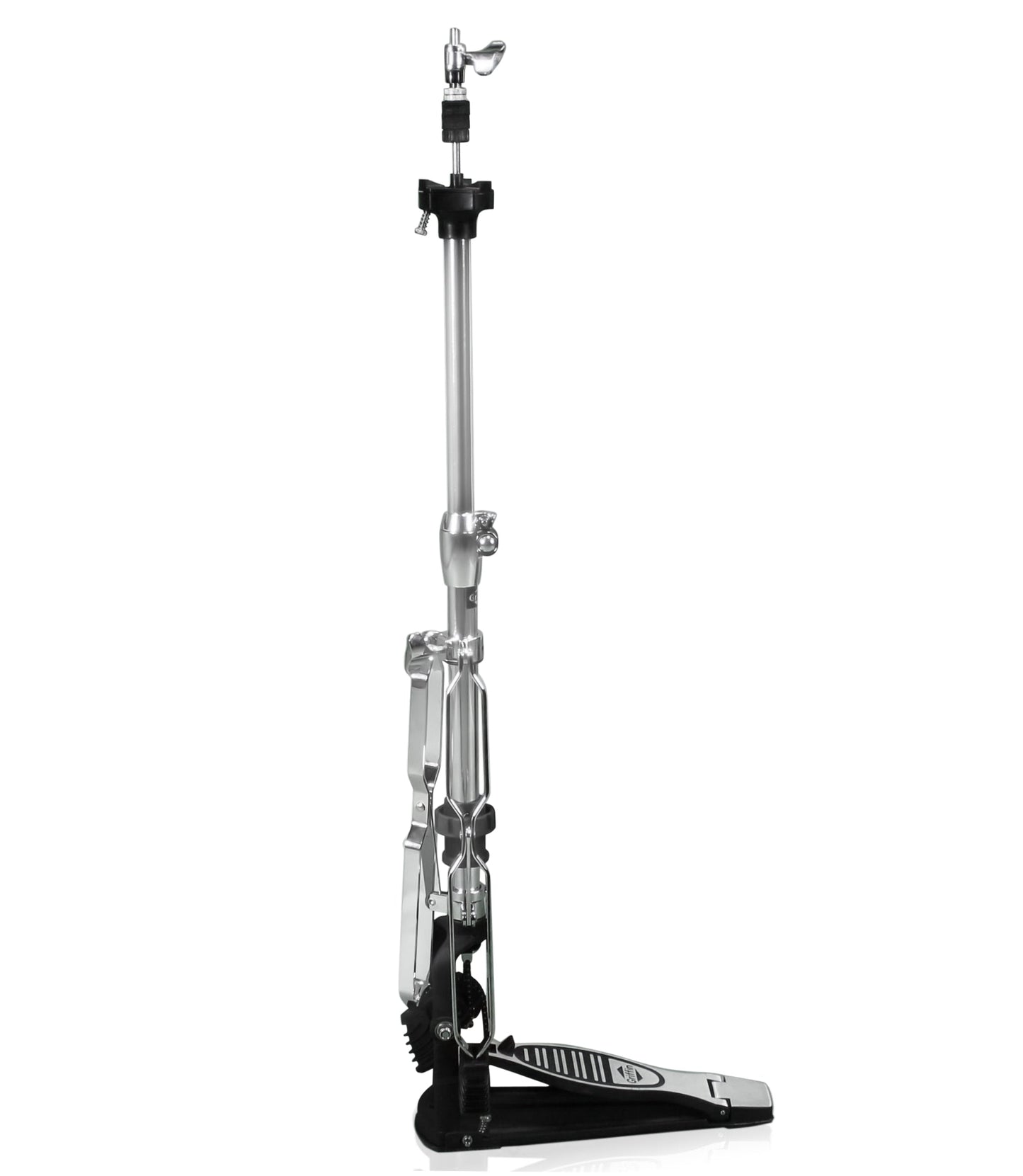 GRIFFIN Deluxe 2-Pack Drum Hardware Kit - Double Kick Drum Bass Pedal & 2-Legged Premium Hi-Hat Stand | Quad Sided Beater Head | Dual Chain Drive System | Impressive Response for Metal & Rock Drummers