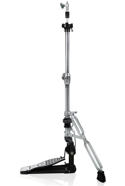 GRIFFIN Deluxe Pack Drum Hardware Kit (2 Piece Set) - Double Kick Drum Bass Pedal & 2-Legged Hi-Hat Stand - Quad-Sided Beater Head, Dual Chain Drive System & Responsive for Metal & Rock Drummers