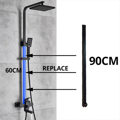 DecorBites™ 90CM Tube-Bar Extend Pipe for Shower Faucet Extension