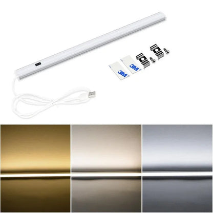 DecorBites™ LED Cabinet Light with Motion Sensor - USB Plug, Kitchen Bedroom Closet Night Lamp