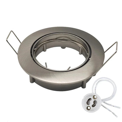 DecorBites™ Adjustable LED Ceiling Downlight GU10/MR16 Lamp Socket Holder Spot Lights Base