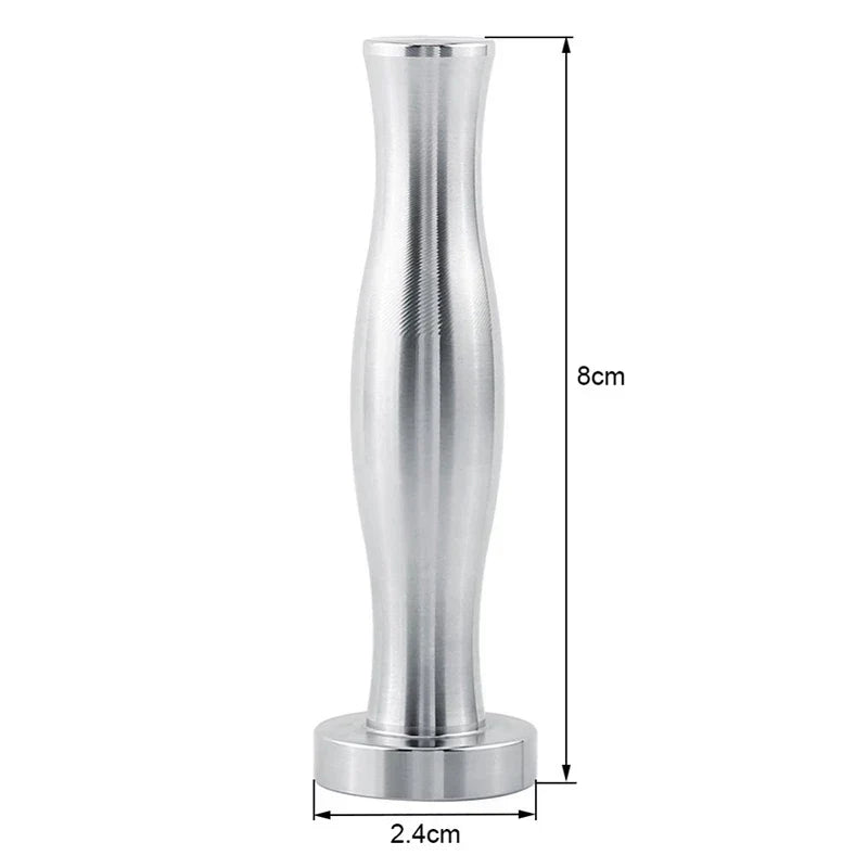 DecorBites™ Coffee Capsule Tower Stand: 40 Nespresso Pods Holder & Tamper Storage