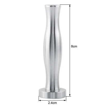 DecorBites™ Coffee Capsule Tower Stand: 40 Nespresso Pods Holder & Tamper Storage