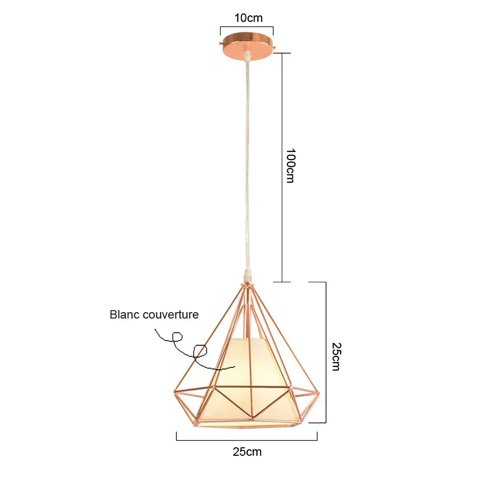 ™ Industrial Pendant Lights E27 LED Hanging Lamp Modern Loft Lighting for Home