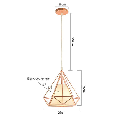 ™ Industrial Pendant Lights E27 LED Hanging Lamp Modern Loft Lighting for Home