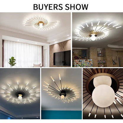 DecorBites™ LED Chandelier for Modern Living Kids Room Bedroom Hall Lighting Decor
