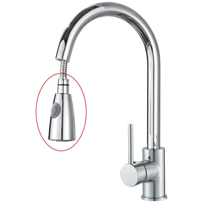 DecorBites™ Gold Brass Kitchen Faucet Rotatable Mixer Tap Single Handle Hot&Cold Water