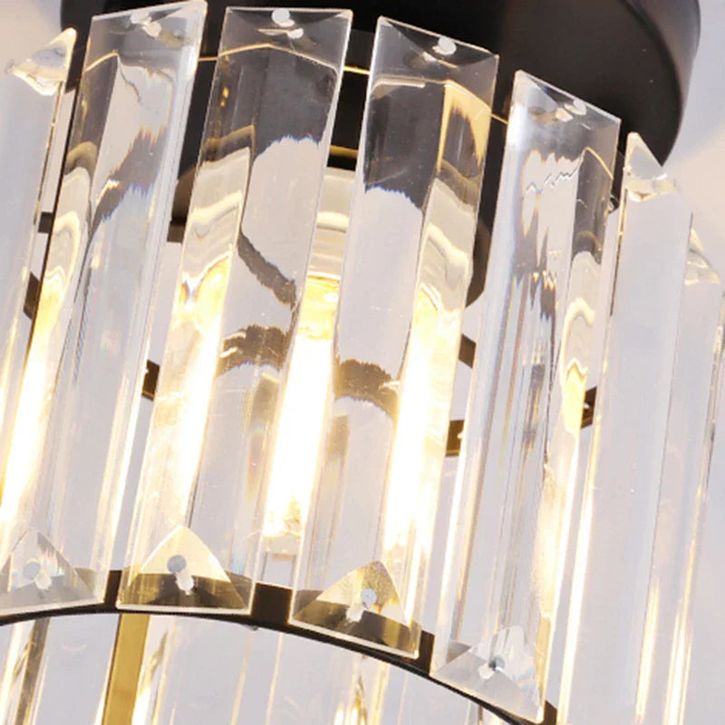 DecorBites™ Crystal Aisle Corridor Ceiling Light - Modern Luxury Indoor Hang Lamp