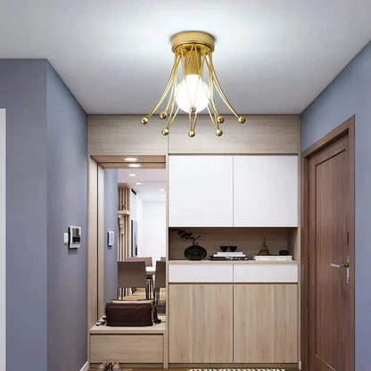 ™ Gold Crown Ceiling Light for Hallway, Aisle, Kitchen Island