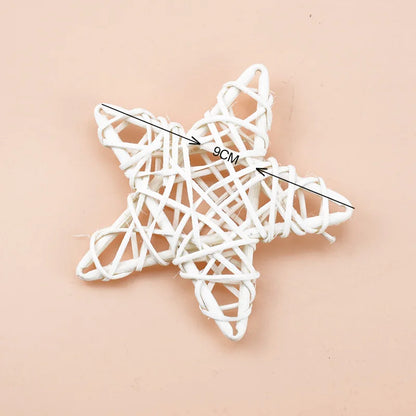 DecorBites™ Christmas Star Wreath Home Decoration - Wedding Background DIY Artificial Plants Wholesale