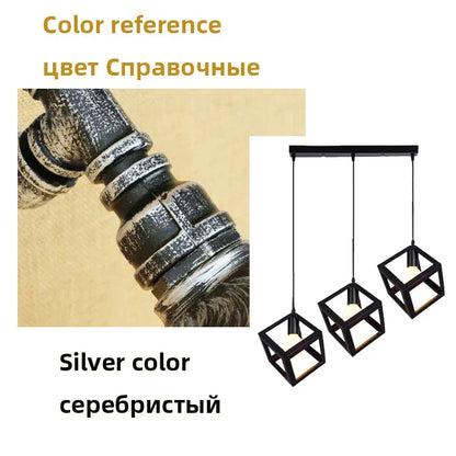 DecorBites™ Industrial Pendant Lamp: Minimalist Nordic Design for Dining Room, Bar, and Villa Decor