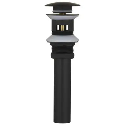 DecorBites™ Brushed Gold Pop-Up Drain Stopper for Bathroom Sink Vessel Vanity