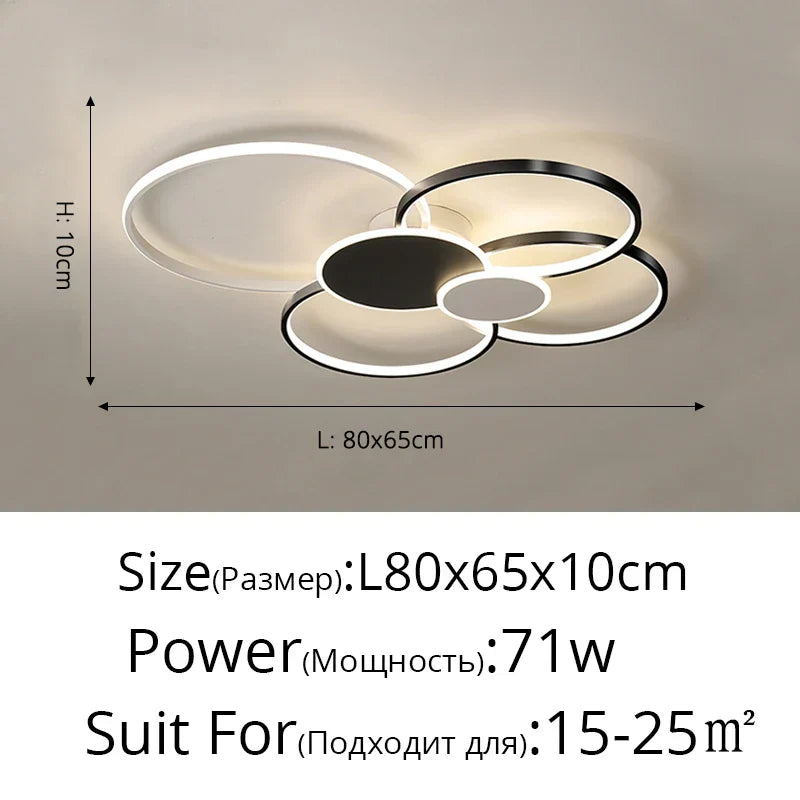 DecorBites™ LED Chandeliers for Bedroom Dining Living Room Hall Indoor Lighting