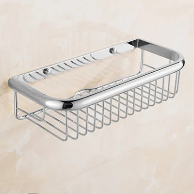 ™ Gold Brass Bathroom Shelf with Soap Holder 30cm/45cm