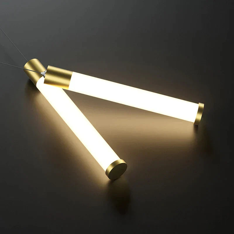 DecorBites™ Black Gold Hanging Pendant Lamp: Modern Luxury Bedroom & Living Room Lighting