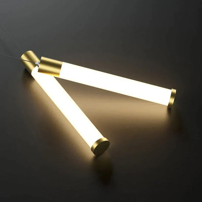 DecorBites™ Black Gold Hanging Pendant Lamp: Modern Luxury Bedroom & Living Room Lighting
