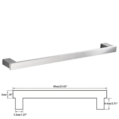 DecorBites™ 6-Piece Brushed Nickel Bathroom Accessories Set