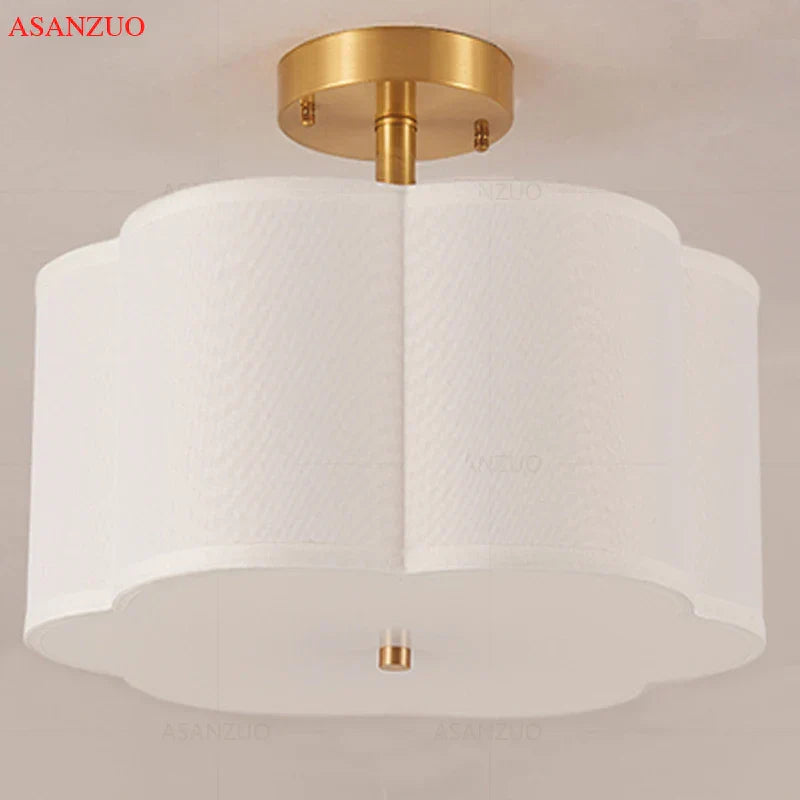 DecorBites™ Copper Acrylic Ceiling Lights Modern Living Room Decor Bedroom Lamps