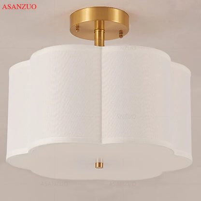 DecorBites™ Copper Acrylic Ceiling Lights Modern Living Room Decor Bedroom Lamps