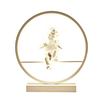 DecorBites™ Dimmable Angel Table Lamp for Dream Bedroom Decor & Warm LED Lighting