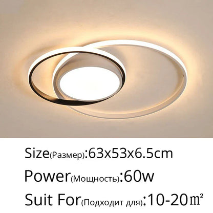 DecorBites™ LED Ceiling Light: Modern Home Lighting Fixture for Living, Dining, Bedroom