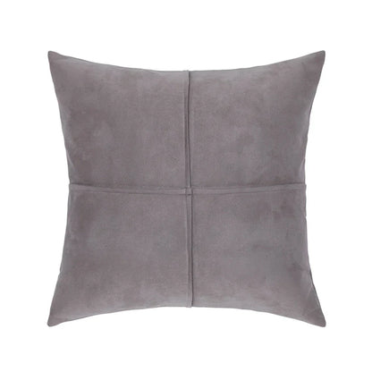 DecorBites™ Cross Faux Suede Throw Pillow Cover for Car Couch Sofa Bed Home Decor