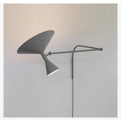 DecorBites™ Industrial Retro Swing Arm Wall Light for Living Room Bedroom Studio