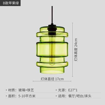 DecorBites™ Geometric Glass Pendant Light Collection: Modern Crystalline Pendant Series