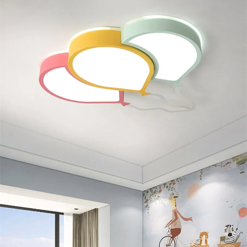 ™ Kids Room Princess Chandelier: Cartoon Lamp Shade Ceiling Chandelier for Cute Room Decor