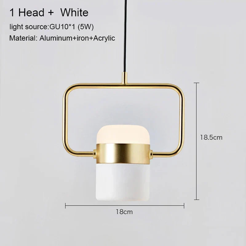 DecorBites™ LED Chandelier Pendant Lamp for Modern Dining Room, Cafe & Bar