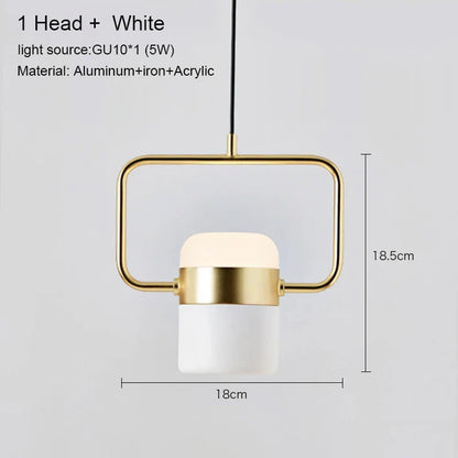 DecorBites™ LED Chandelier Pendant Lamp for Modern Dining Room, Cafe & Bar