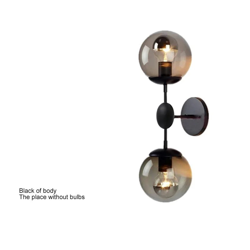 DecorBites™ Black Postmodern Sputnik Chandelier for Dining Room and Home Decor