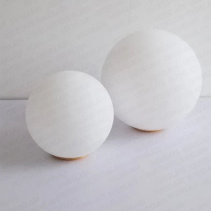 DecorBites™ Glass Ball Pendant Lampshade - High Quality Milky Glass Ball Design