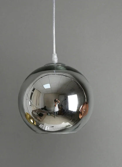 DecorBites™ Glass Bubble Ball LED Pendant Lights for Living Room, Kitchen, and Dining Room