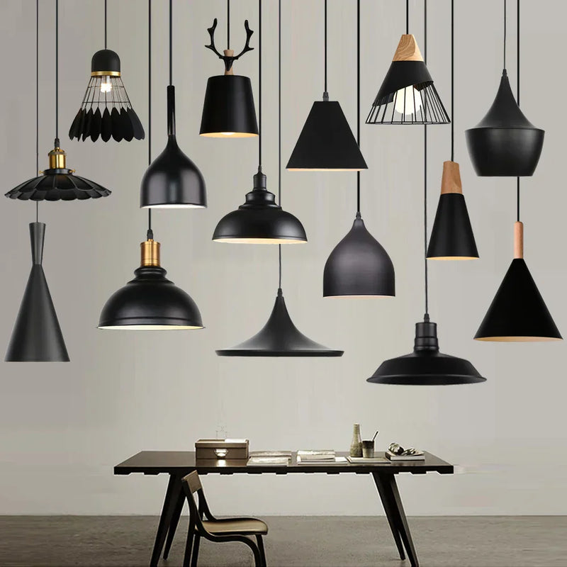 DecorBites™ Industrial Aluminium Pendant Lights Chandelier for Home Living Room Kitchen Bedroom